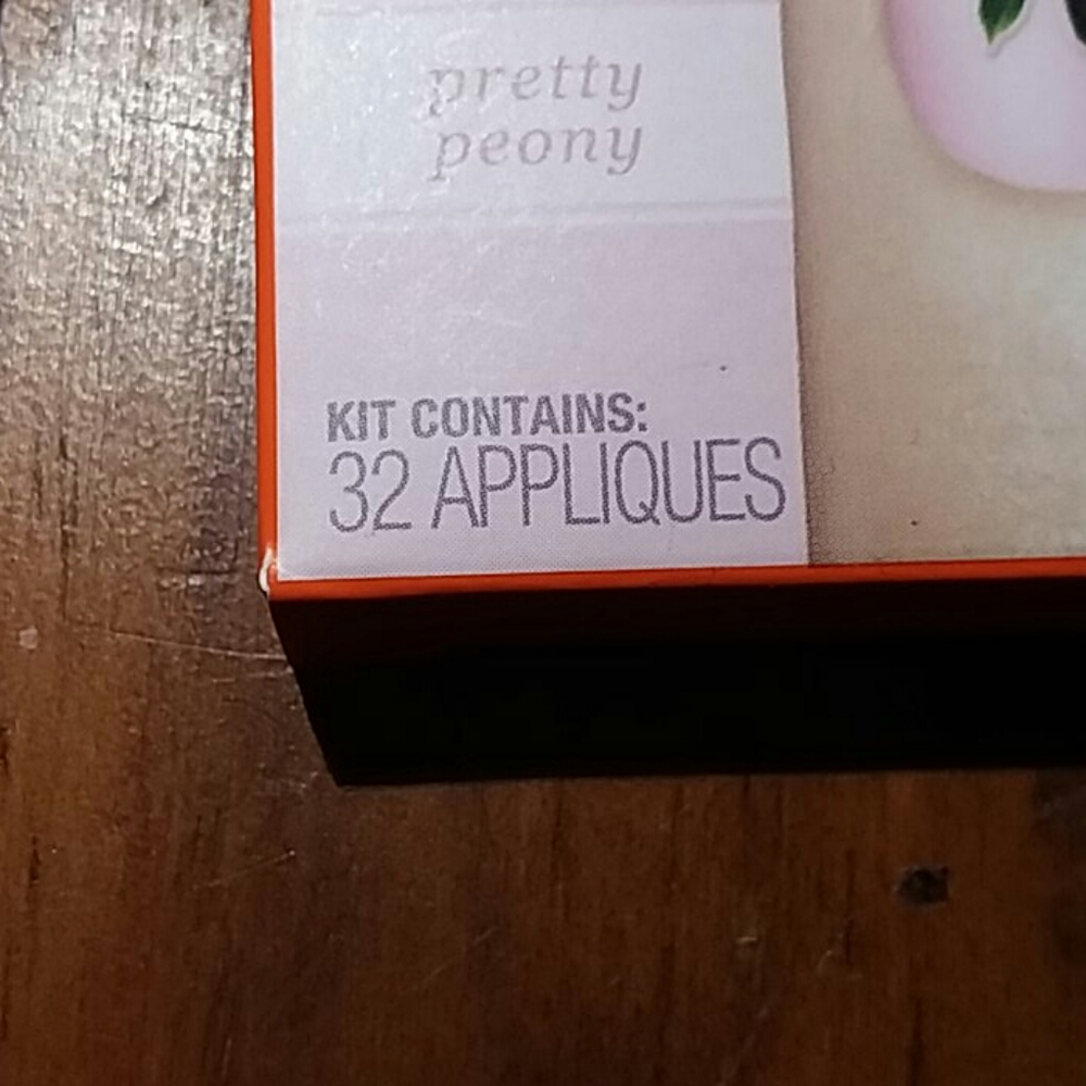 3ct Nail floral appliques color therapy kits nib - Picture 2 of 4